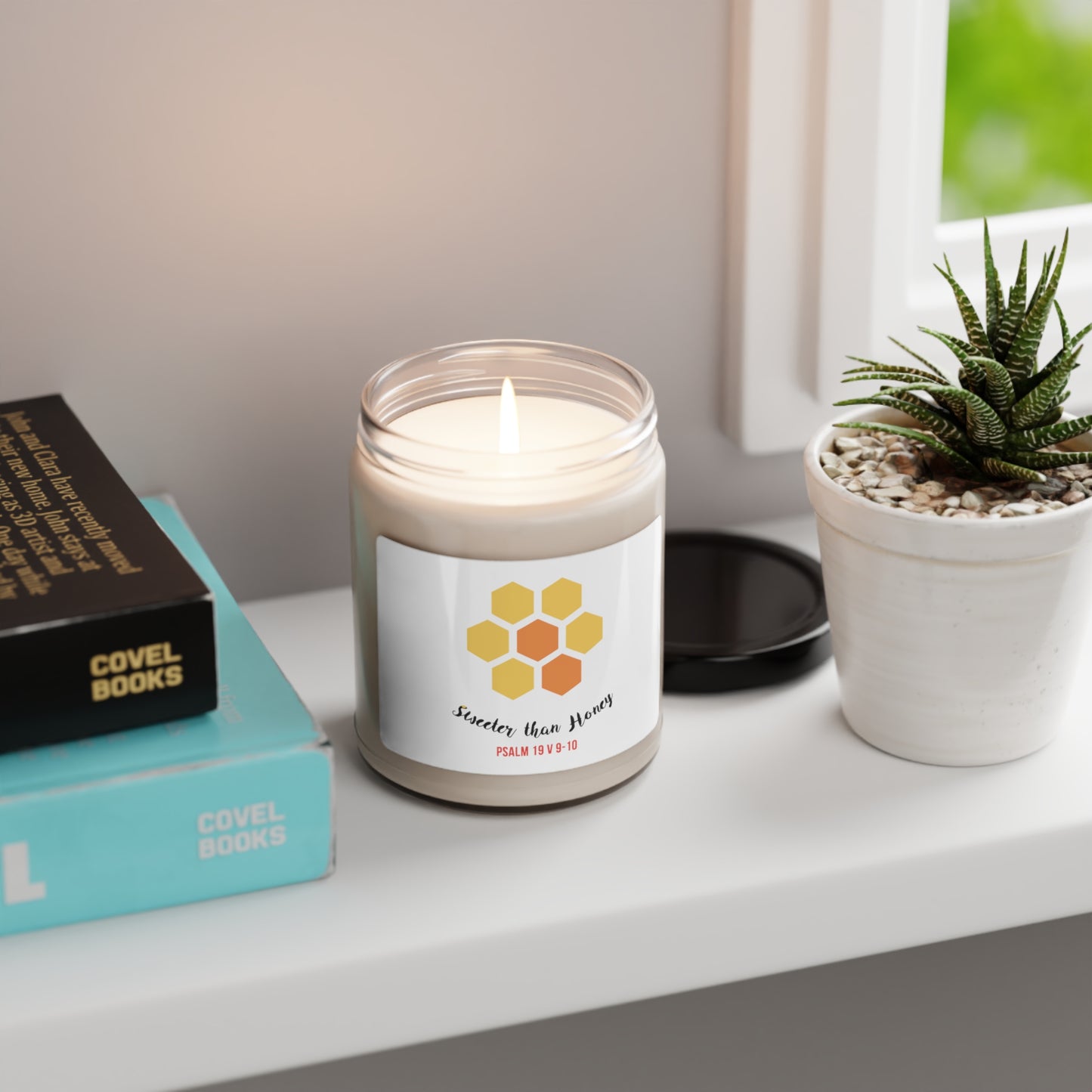 Sweeter Than Honey Scented Soy Candle, 9oz