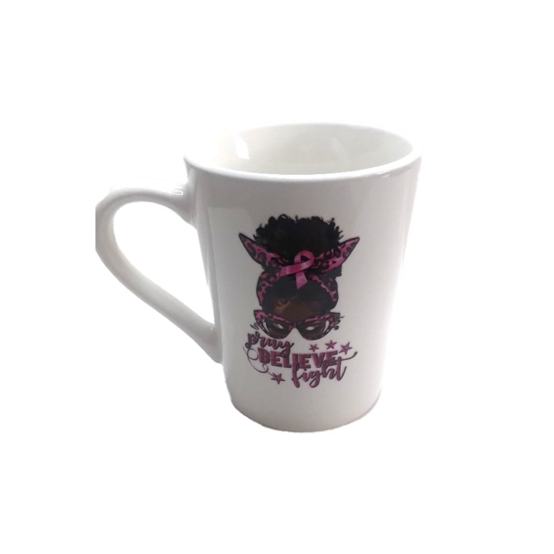 Pray Believe Fight 16oz Mug