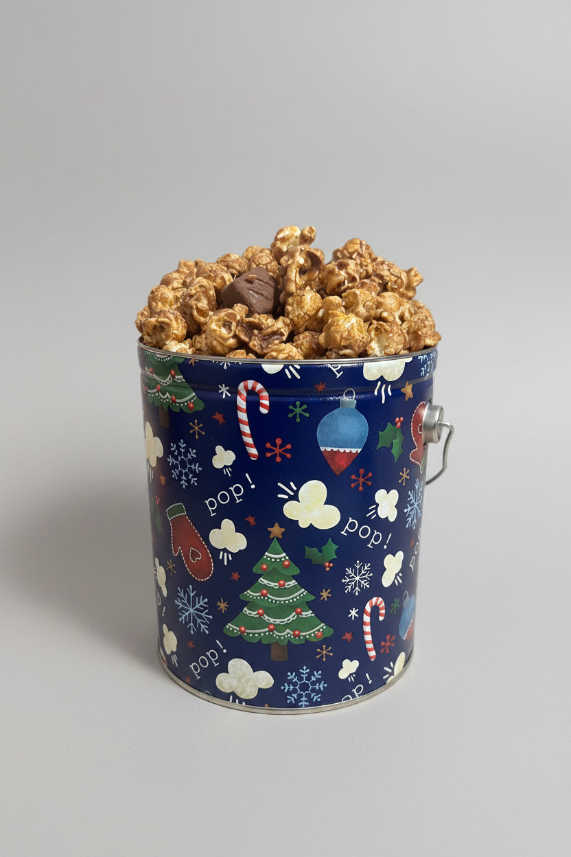 Holiday Tin Popcorn