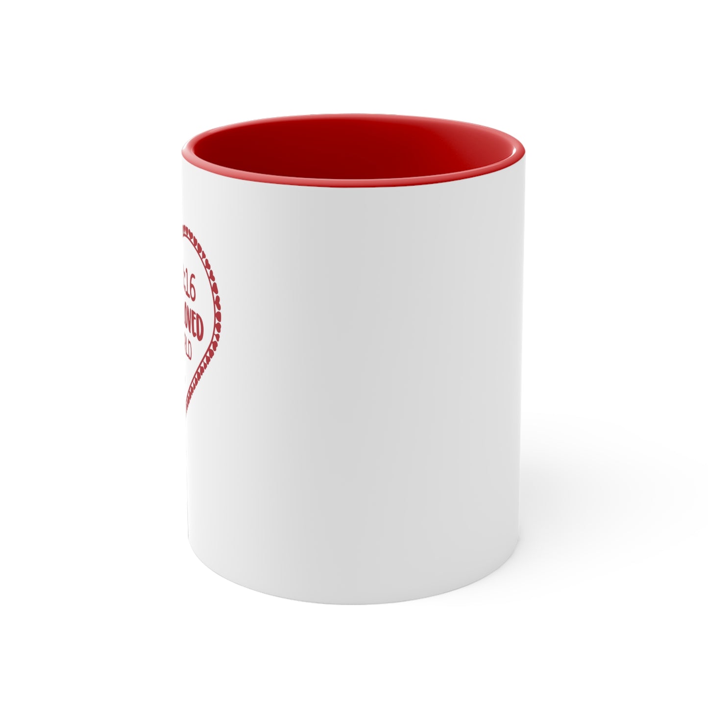 3:16 Love Accent Coffee Mug, 11oz