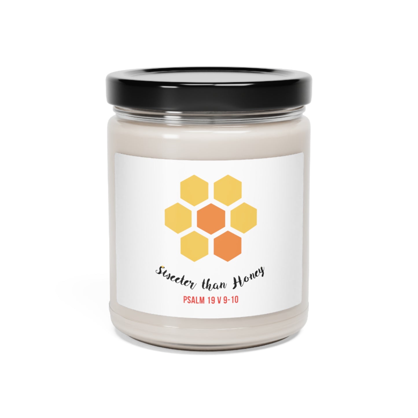 Sweeter Than Honey Scented Soy Candle, 9oz
