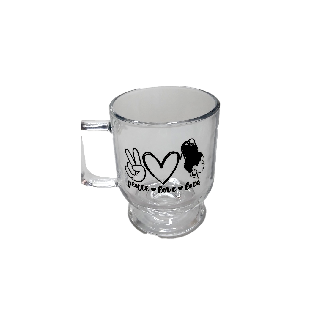 Peace, Love &  Loccs Mug (160z)