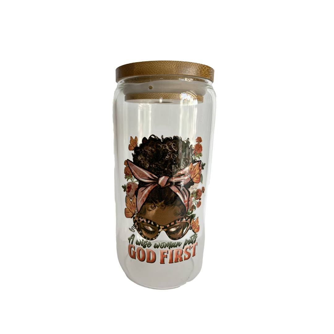 A Wise Woman Puts God First Tumbler
